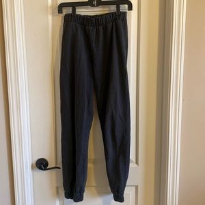 Brandy sweatpants. Excellent condition. No stains.